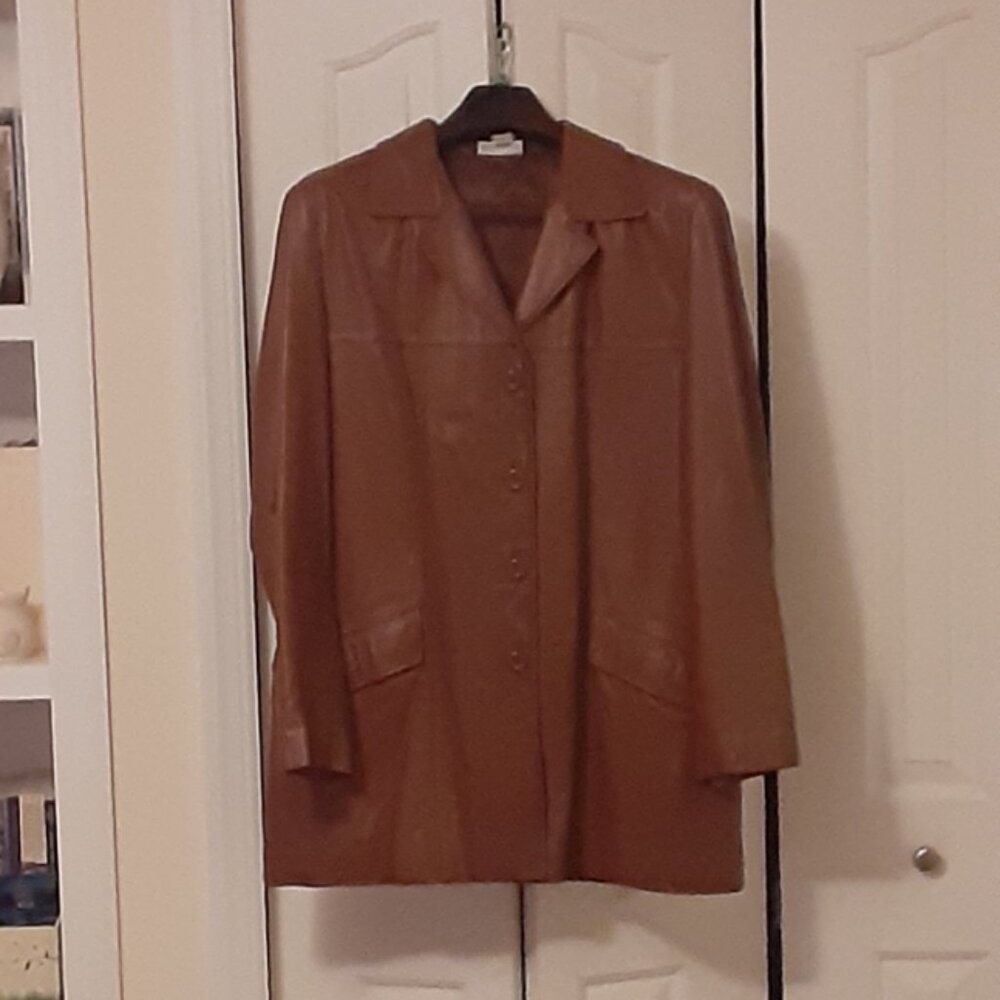 Caramel Leather Jacket